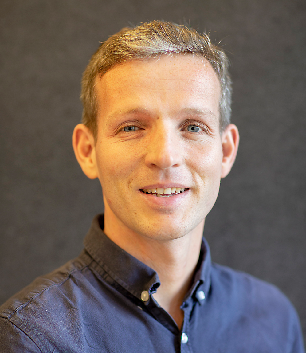 SMS Researcher Dr Richard Morris.