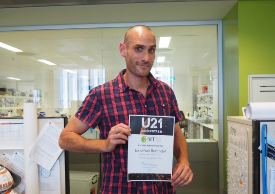 Medicine PhD Candidate Jonathan Berengut